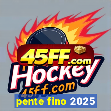 pente fino 2025